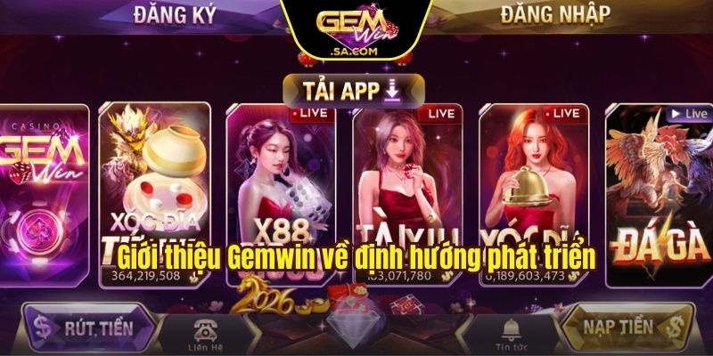 Giới thiệu Gemwin về định hướng phát triển